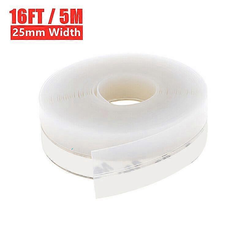 5m Self Adhesive Door Seal Strip Weather Strip Silicone Soundproofing Window Seal Draught Dust Insect Door Strip Width 25mm