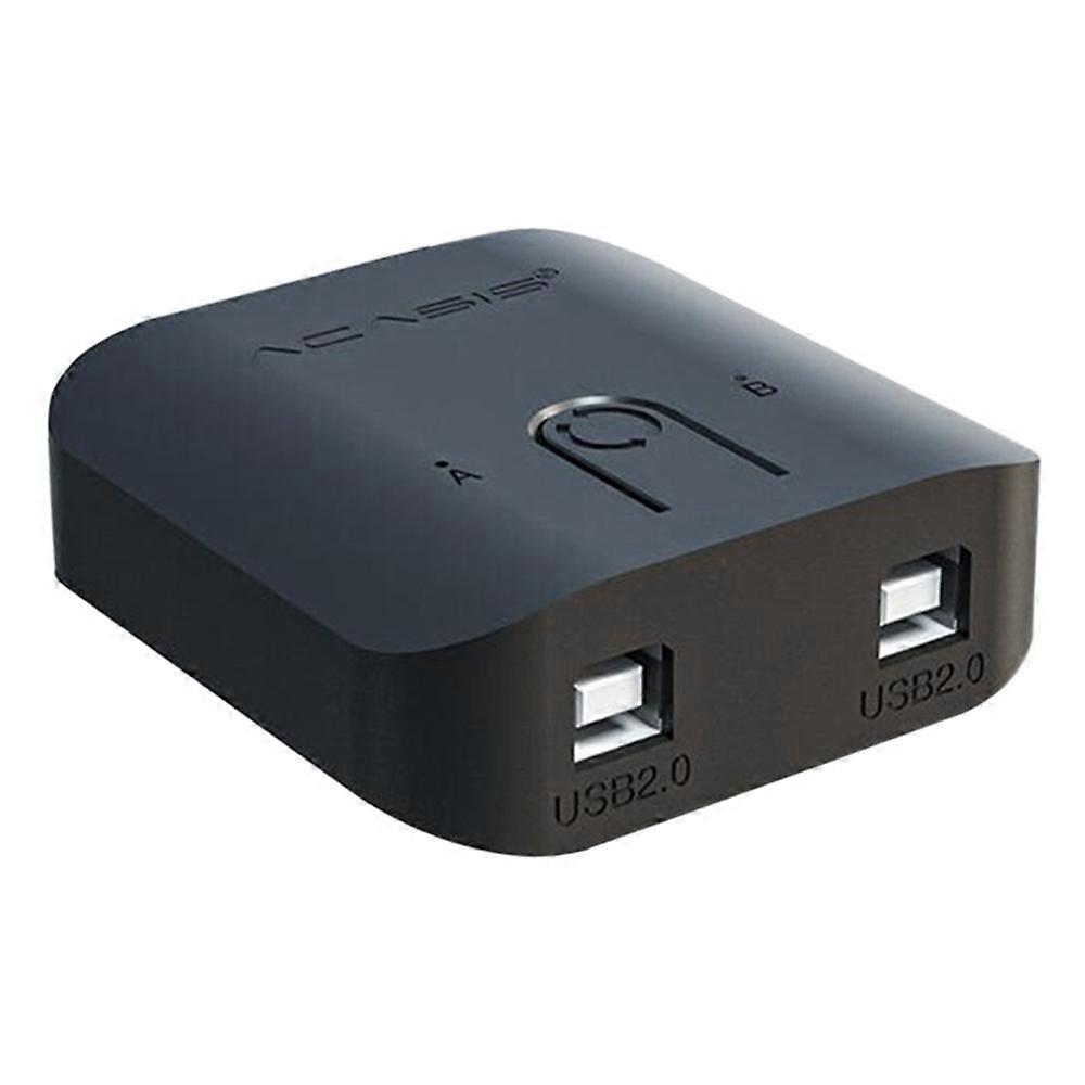 USB3.0 Computer Printer Office Sharer 2-Port KVM Switch Converter 2-In-1-Out Switch