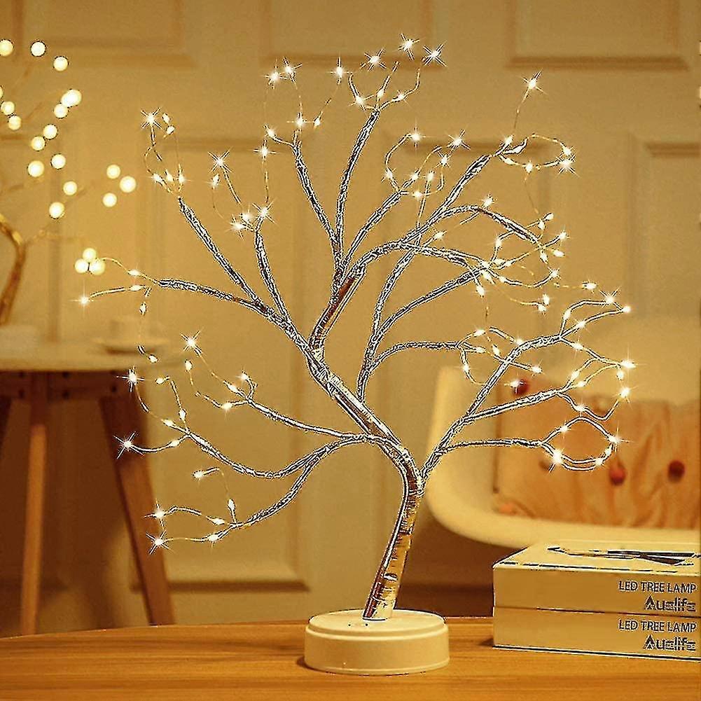 Led Tree Lights Warm White Usb Bonsai Tree Lights Adjustable