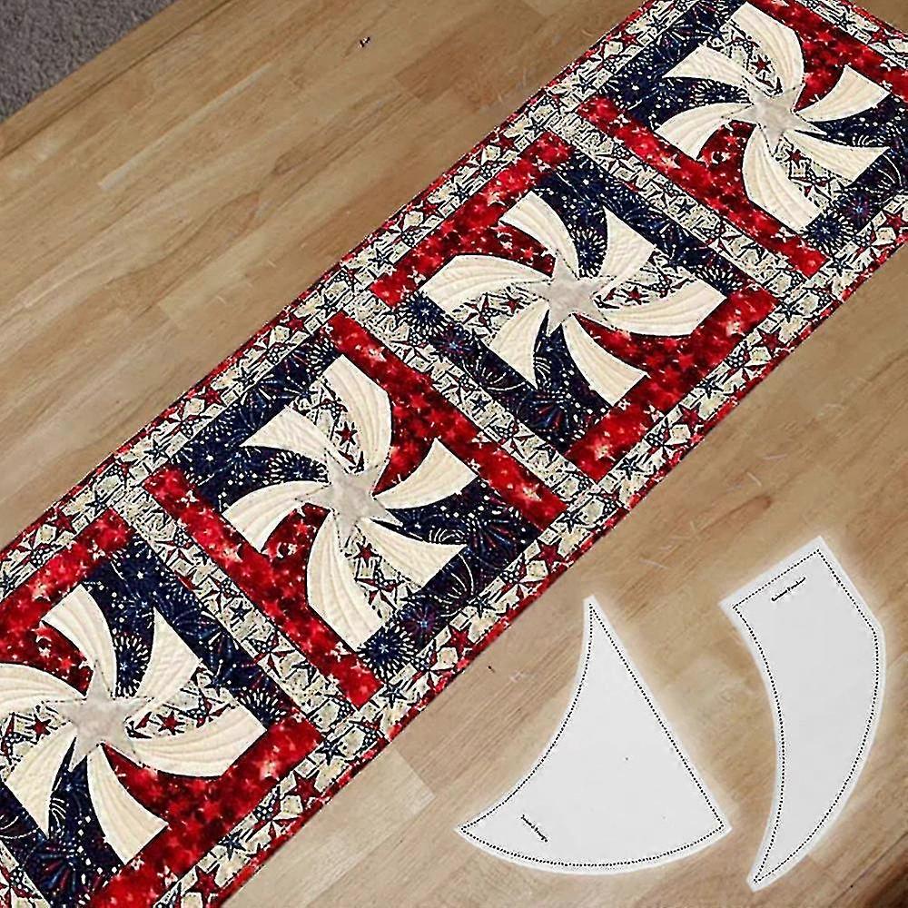 Default pinwheel model sewing ruler patchwork acrylic transparent template ruler z20395