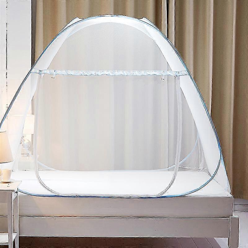 Moustiquaire De Lit, Digead Portable De Voyage Moustiquaire, Porte Camping Mosquito Rideau, 200 * 120 * 145cm Moustiquaire En Forme De Dme Installat