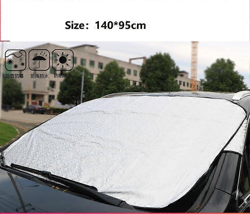 Car Windshield Snow Cover Windshield Snow Frost Ice Cover Clip Door