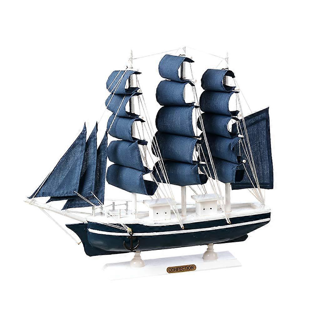 Ship Sailboat Model Craft Decoration Wooden Nautical Corsair Tabletop Ornament Maritine Toy Crafts