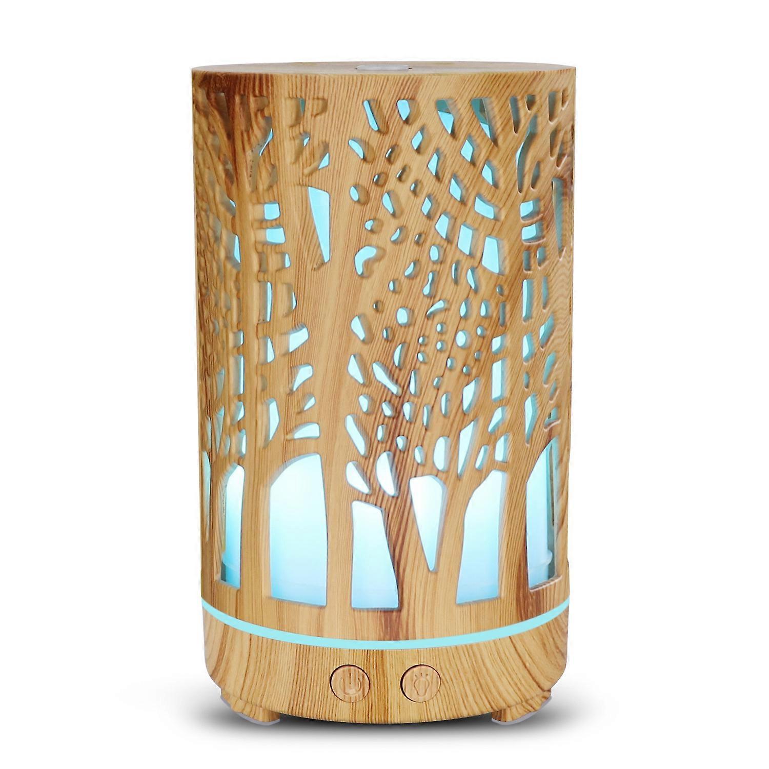 Eterisk olje diffusor, aromaterapi diffusor, stor kapasitet ultralyd aroma kjølig tåke luftfukter diffusor med justerbar tåke modus, automatisk avstenging