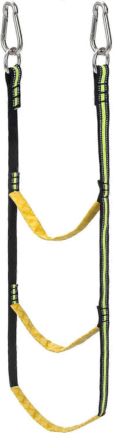 Rope Ladder for Inflatable Boat,Boat Ladders 3 Step Folding Removable,Hanging Ladder for Boat, Kayak, Motorboat, Canoeing