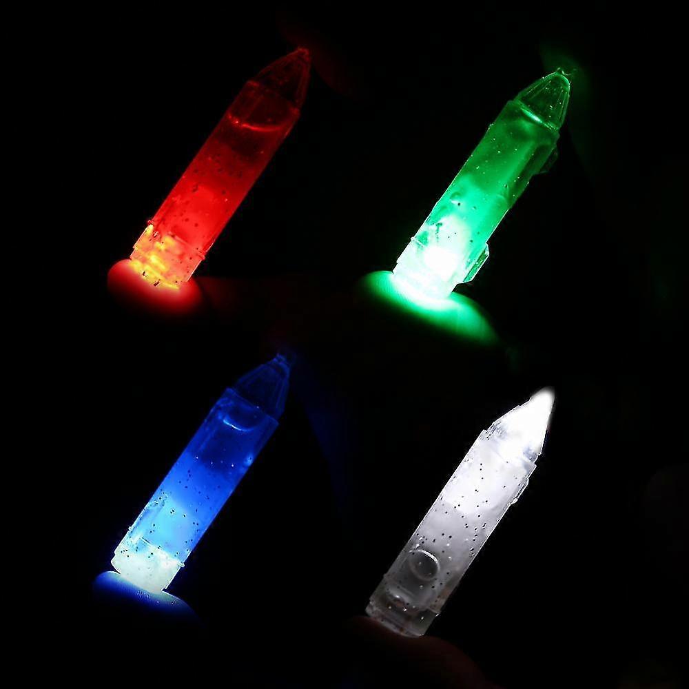 4Pcs LED υποβρύχιο ελαφρύ δόλωμα δολώματος αλιείας δολώματος δολώματος 150hrs διάρκεια ζωής 300M βάθος