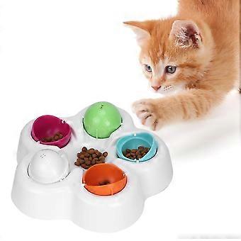 Pet Puzzle Toy Slow Feeding Food Bowl Educational Anti Choke Feeder for Small Dogs and Cats
