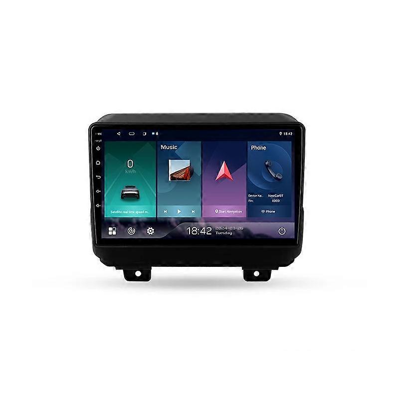 For Jeep Wrangler 4 JL 2018-2019 Car Radio Multimedia Player WIFI Navigation GPS