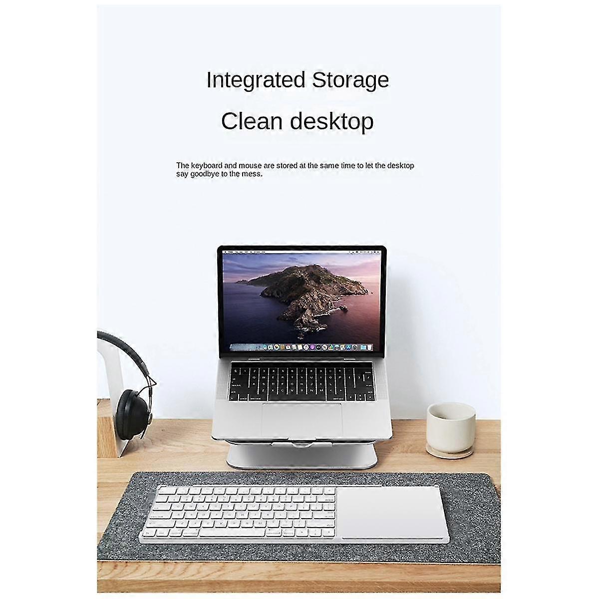 2-in-1-Ständerablagerahmen für Tastatur Touch ID Trackpad A1644 2449 A1535 Base Stand Box