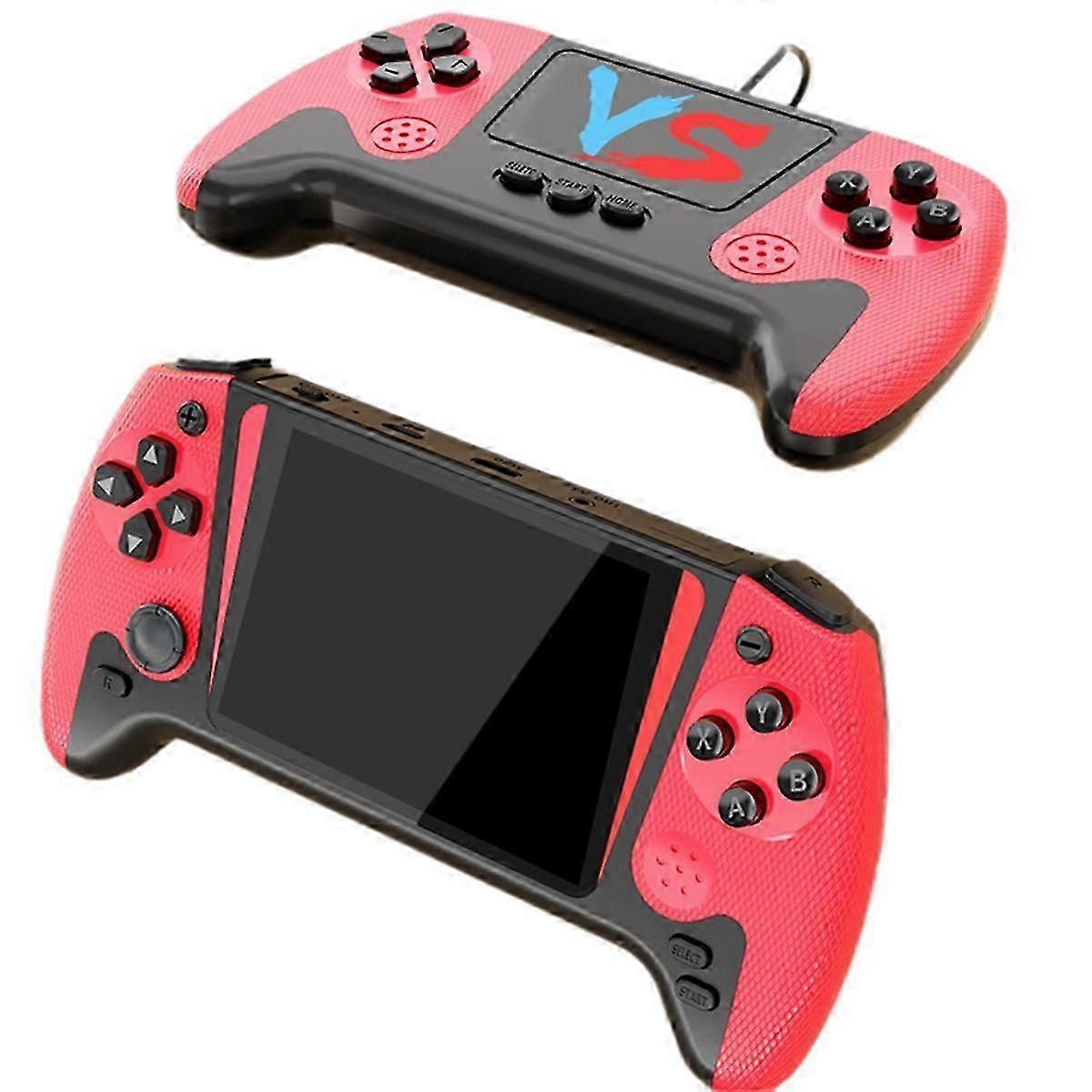 Handheld Video Game Console 500 In 1 3.5inch Retro Arcade Nostalgia Game Console Supports Dual Players Red