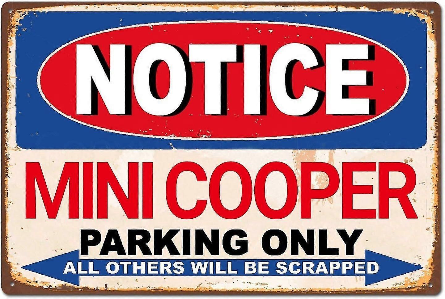 Sinal de metal do sinal do estanho do carro, decoração para o bar do escritório do lar Pub Garagem Cave Tin Sign 8x12 polegadas OU 12x16 polegadas M