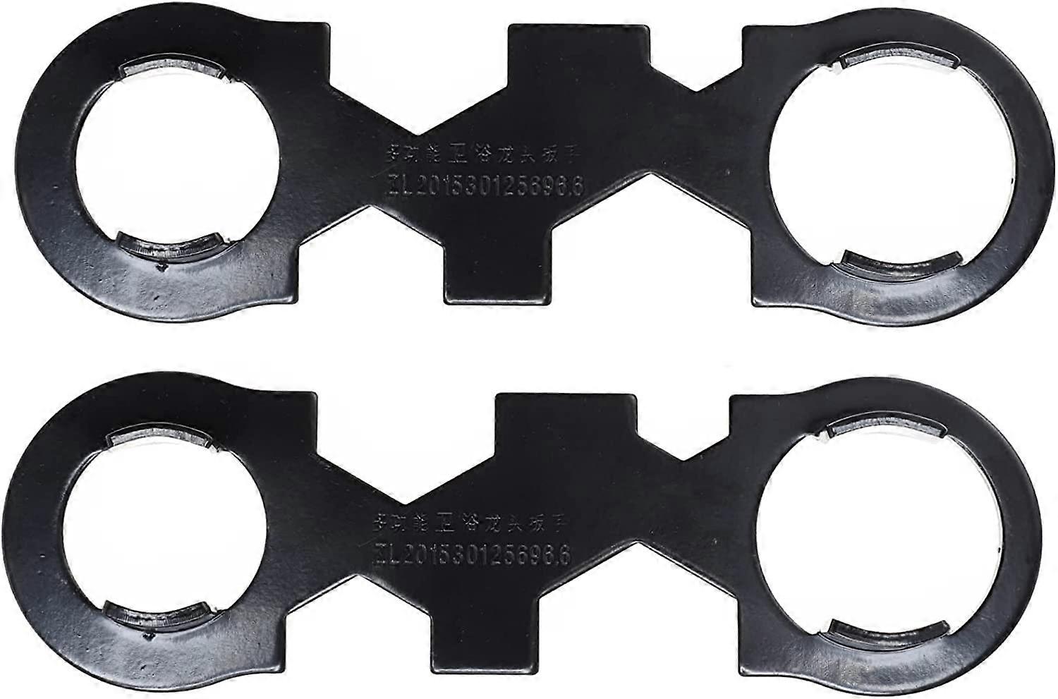 2pcs Sleeve Bathroom Multi- Hose Re Core Mm Accessories Bubbler Nut Tool Function Shower Multifunctional Capping Faucet Multi-function Wrench Valves B