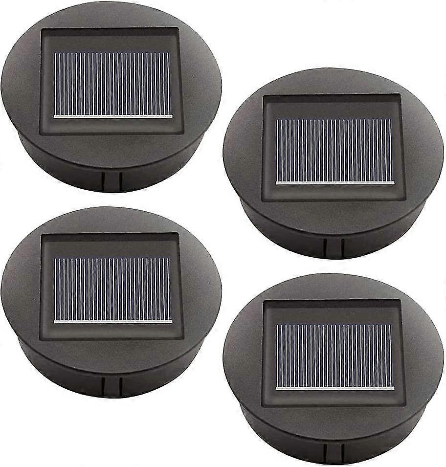 2023 - 4 Pack Solar Replacement Lights With Led Bulbs, Solar Ceiling Light Replacement, Led Solar Panel Sha