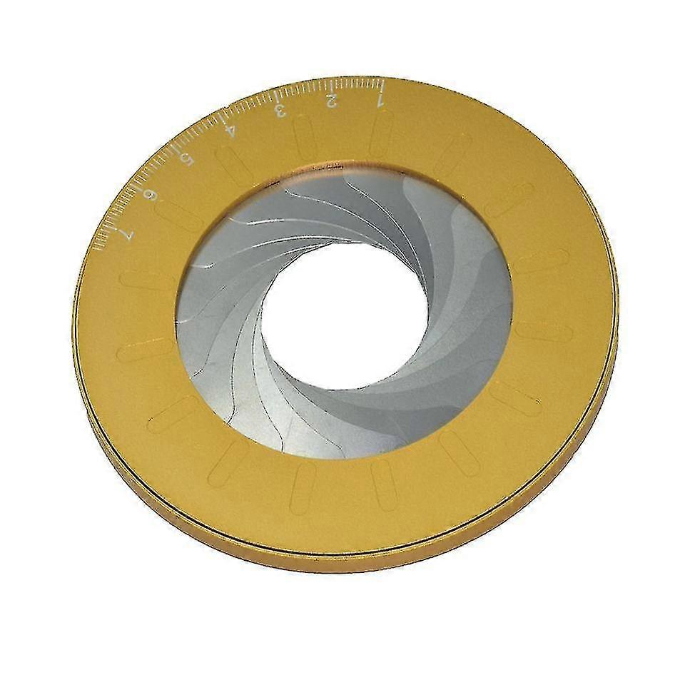 Circle Drawing Maker Aluminum Alloy Circle Template Adjustable Circle Drawing Tool Round Circle Template Tool Ring Circle Making Tool With Black Flann
