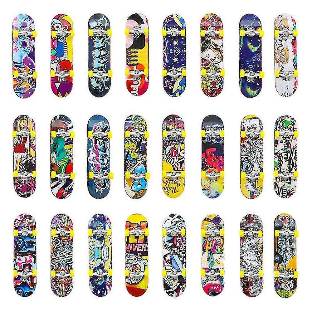 Finger Skateboard Alloy Bracket Fingertip Skateboard Finger Scooter (a Random Pattern In The Picture)