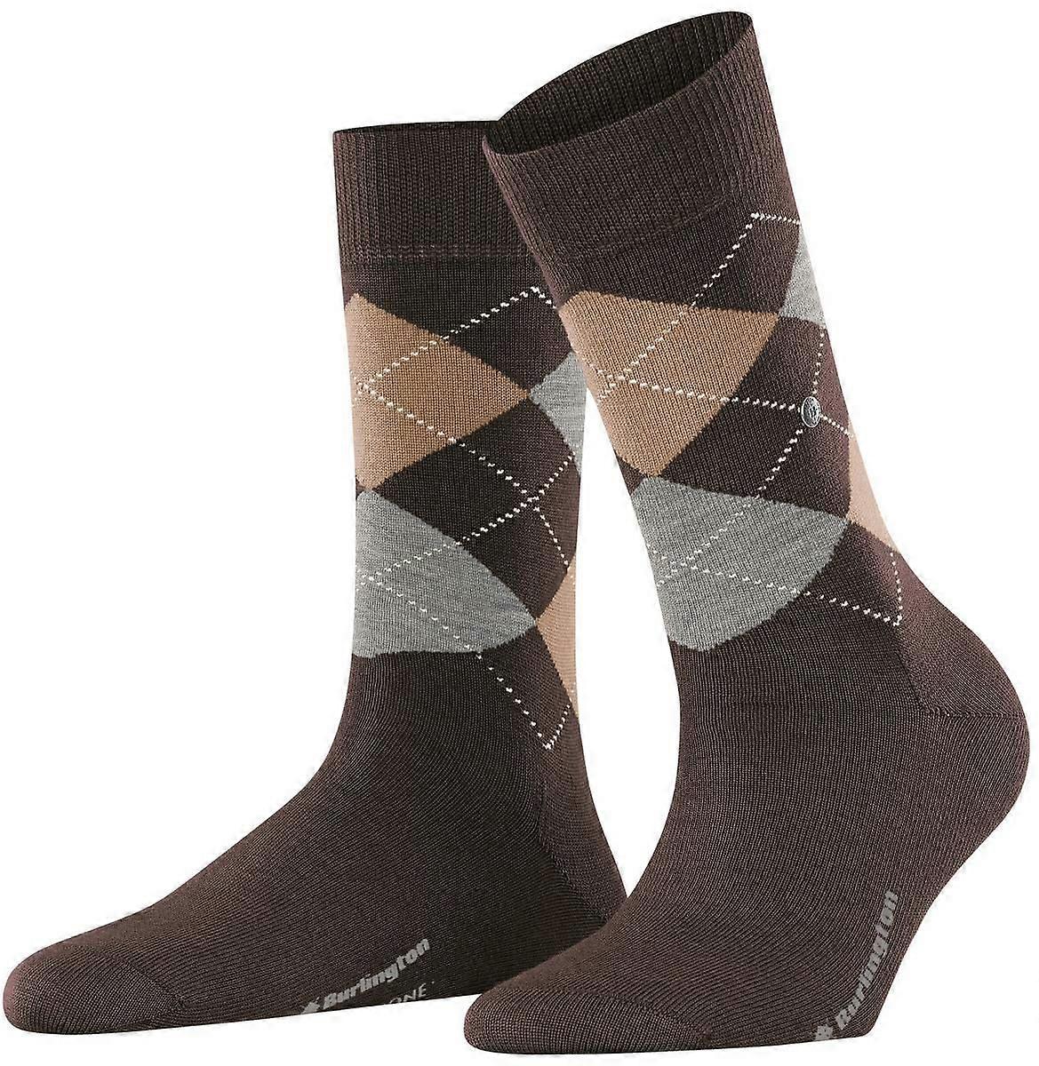 Burlington Marylebone Socks - Dark Brown