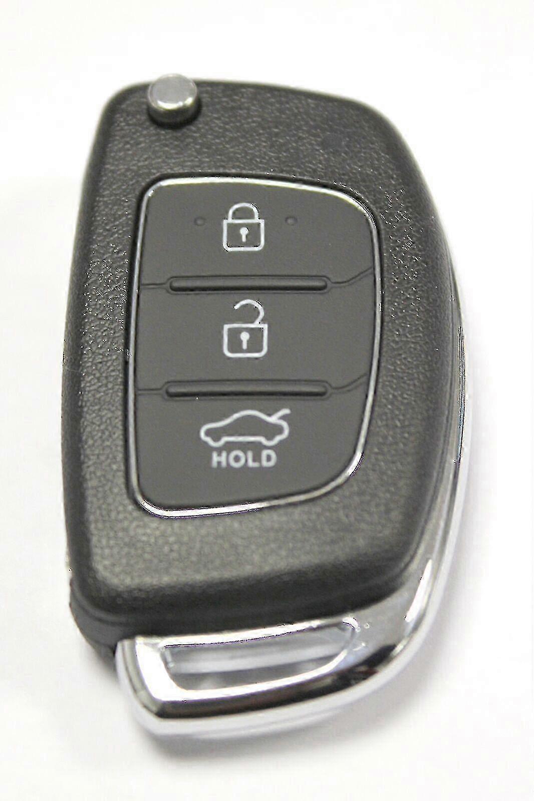 Rfc 3 bouton Flip Key Case pour Hyundai I10 I20 I40 Ix35 Santa Fe Remote Fob p20241126765