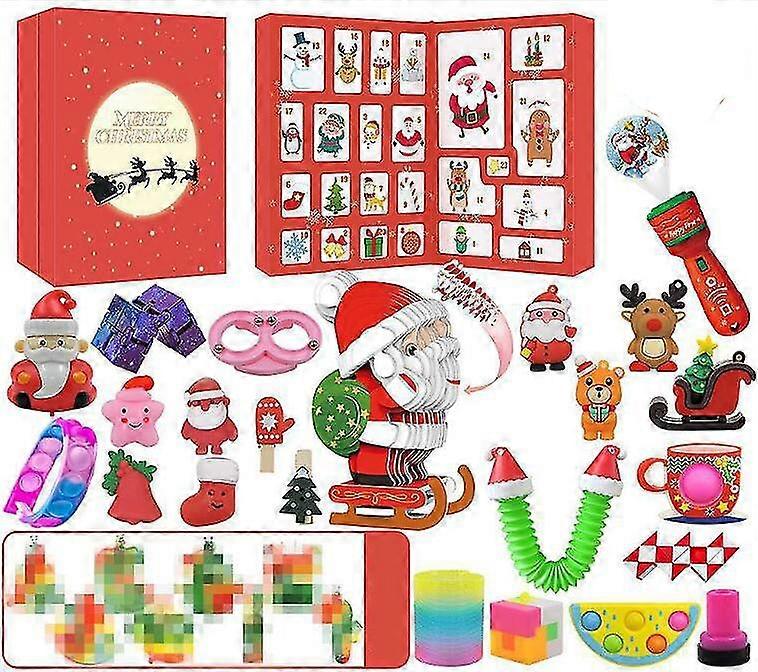 Kerst Countdown Kalender Blind Box _au