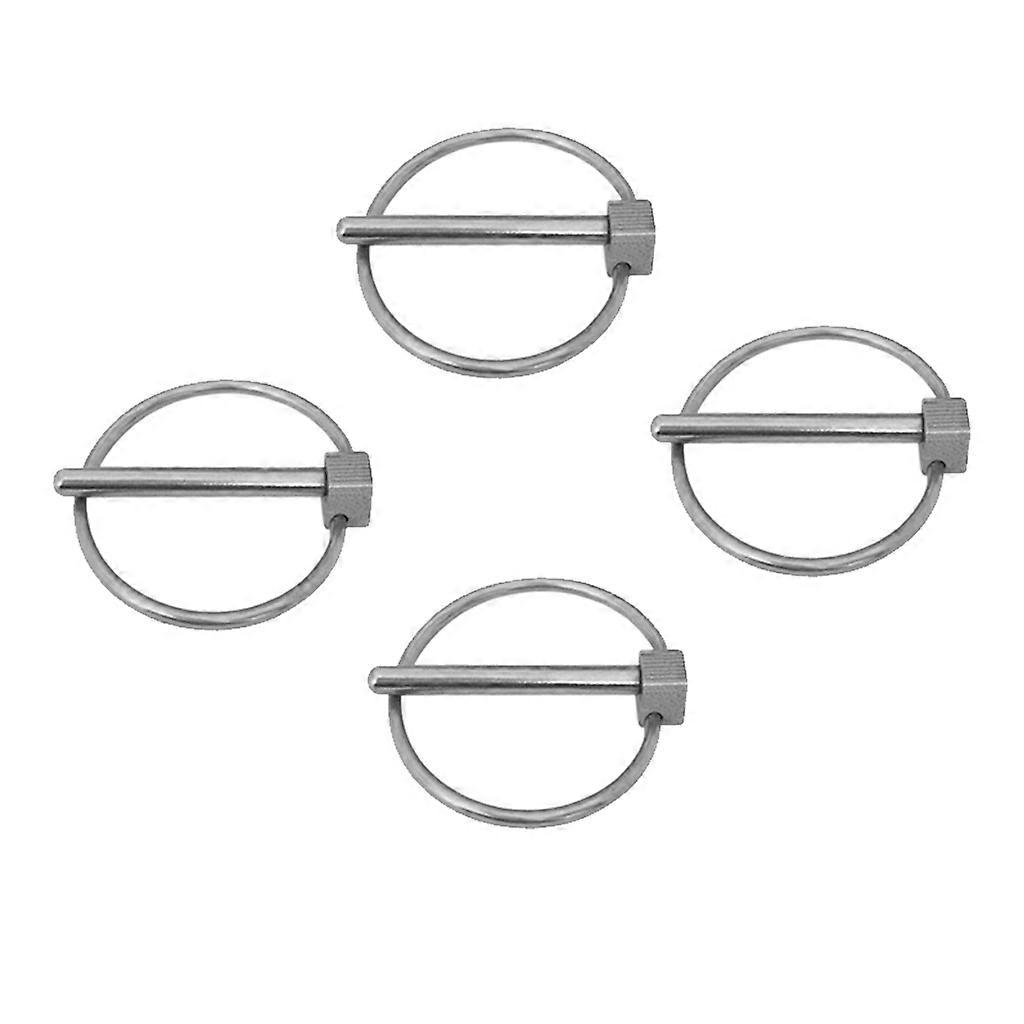 Folding Plug with  4mm for Marine Boat Deck Tractor (4 Pack)