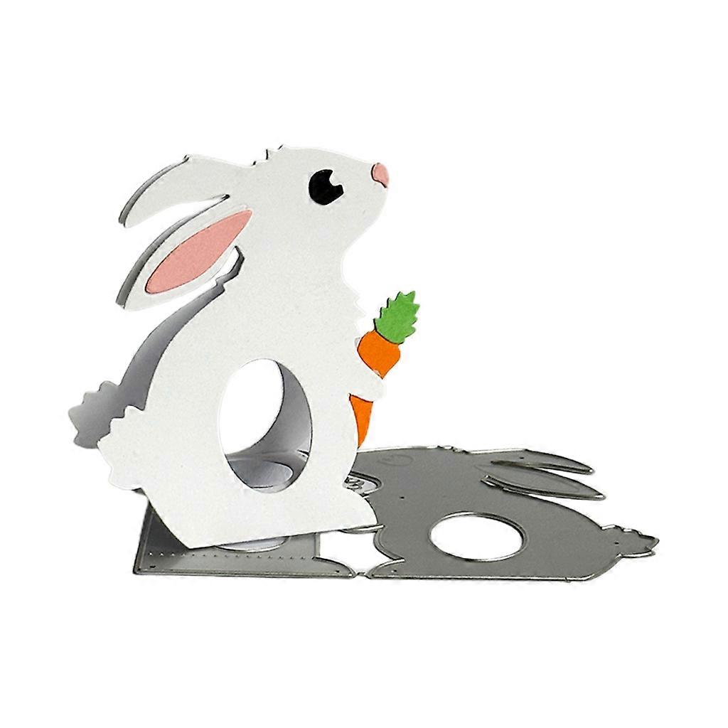 Metal Cutting Dies Easter Rabbit Box Cutting Dies for Card Making Scrapbooking