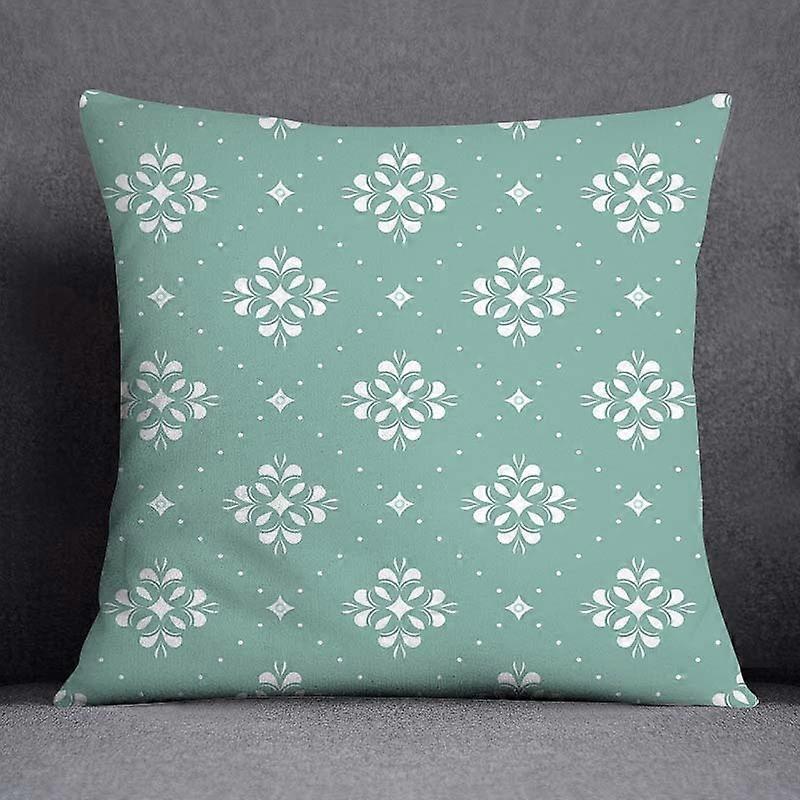 Pillowcase Square Pattern Style-968 Bedroom Sofa Car Cushion Cover Pillowcase