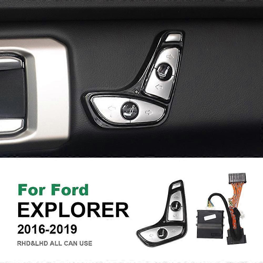 for Ford Explorer 2020 2021 2022 2023 Co-Pilot Car Seat Add Adjustable Button Wireless Link Power Car Seat Boss Button