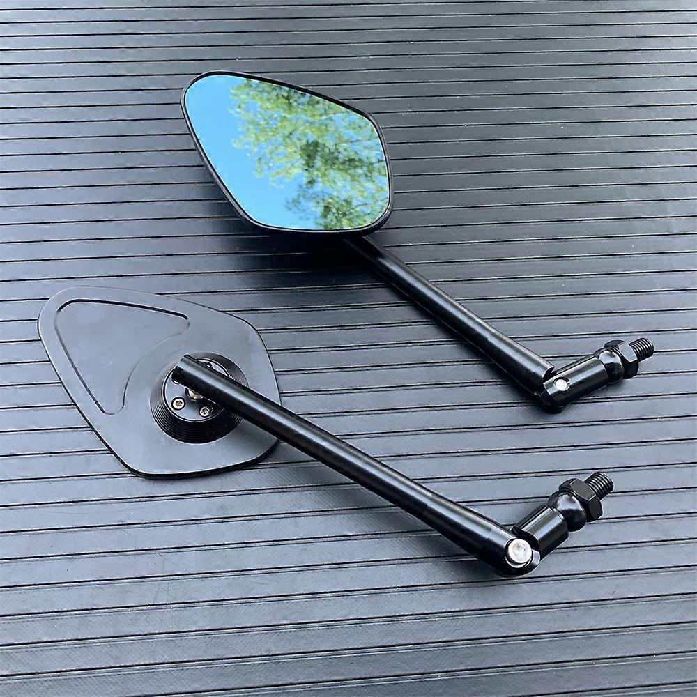 QX 2pcs Foldable 8MM/10MM Scooter Rear Mirror for KTM Mirror Motocross Accessories for Bike Rearview Motorcycle Mirrors
