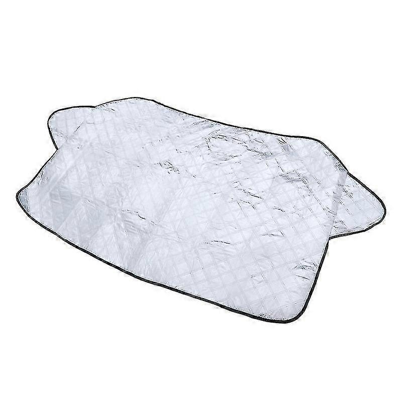 Silver Motor Vehicle Windshield Cover Windshield Snow Cover