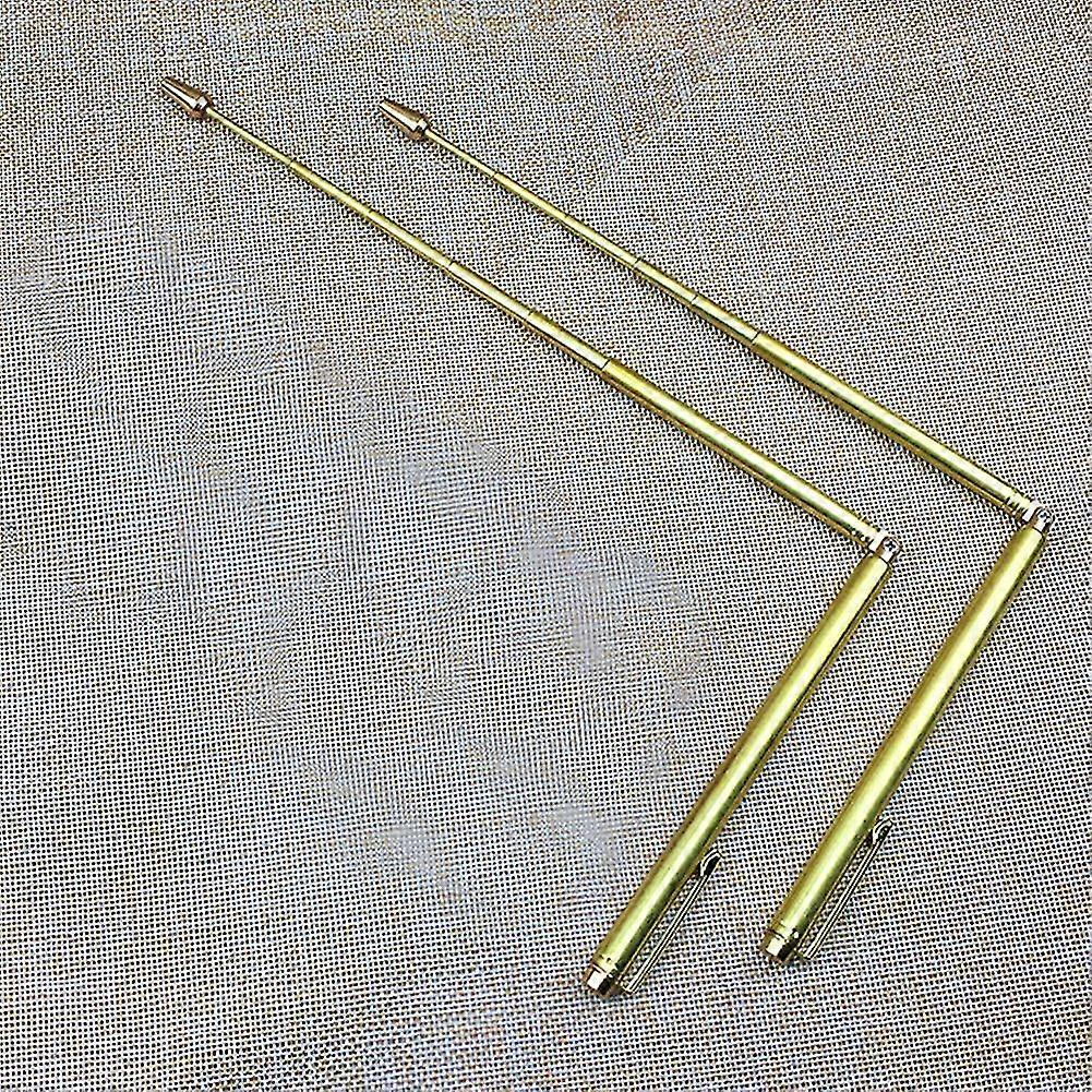 2pcs/set Dowsing Rods Durable Brass Tools Water Detector Measuring ...