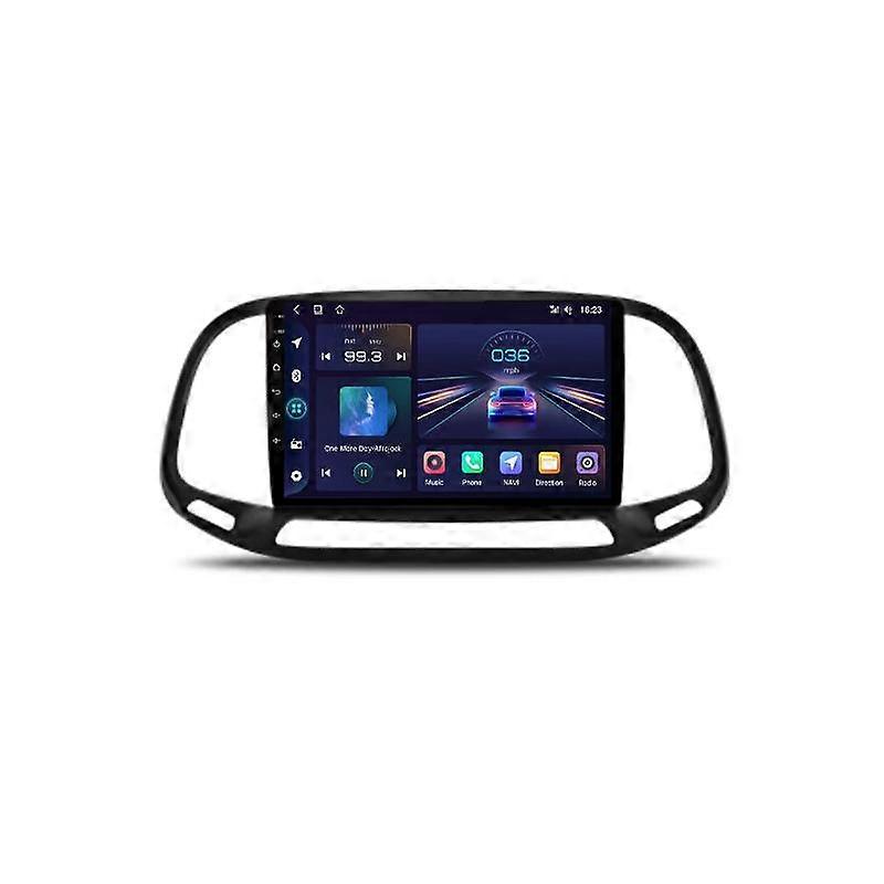 2 Din For Fiat Doblo 2015 2016 2017-2019 Car Radio Carplay 4g 8-core Wifi Android Auto Car Stereo Car Multimedia Video Player GPS Navigation DSP RDS