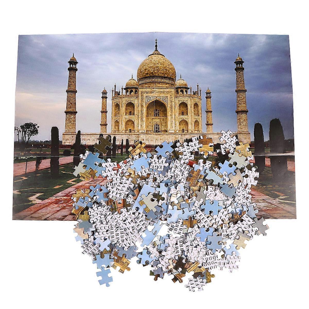 Kids Puzzles Scenery Cardboard Puzzles Brain Puzzle Jigsaw Picture Puzzles Intelligence Puzzle Game Pieces Puzzle Jigsaw