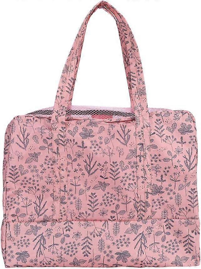 ドライ&ウェットコンパートメント付きスイミングバッグ ビーチトートバッグハンドバッグ防水ジムバッグスポーツダッフルハンドオールバッグ衣類トイレタリーメイクアップ収納バッグ