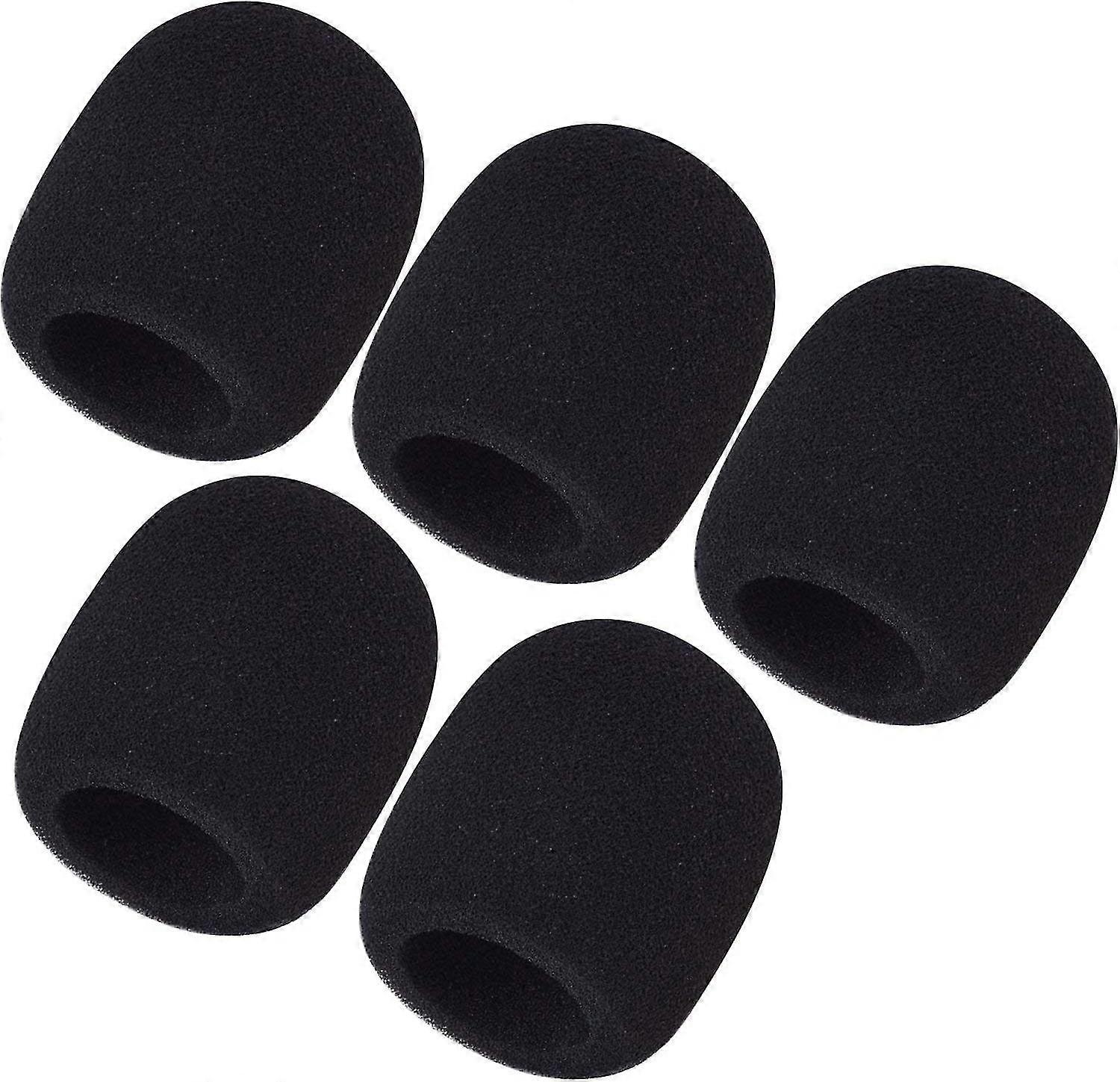 5 Pack Foam Mic Cover Handheld Microphone Windscreen (5 Pack)