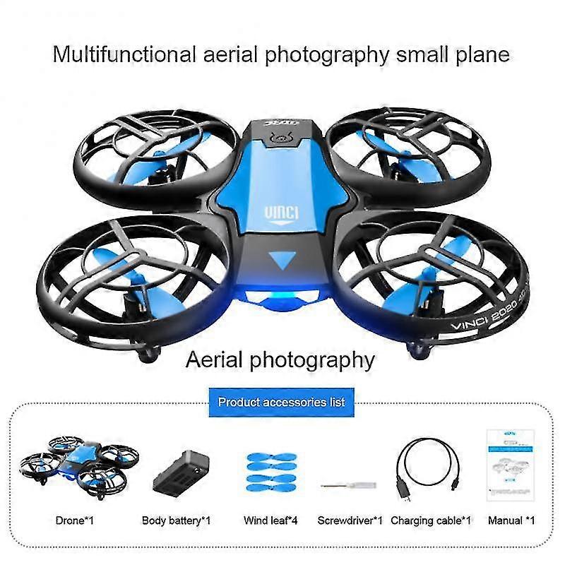 V8 New Mini Drone 4k Hd Camera Wifi Fpv Air Pressure Height Maintain Foldable Quadcopter Rc