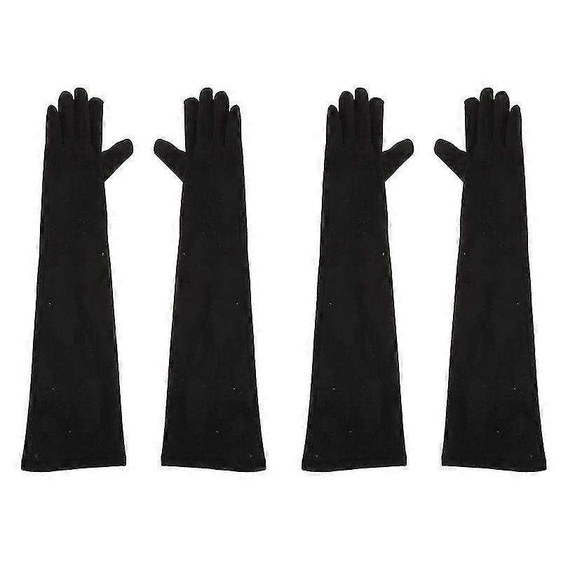 Artificial Suede Arm Sleeves For Women