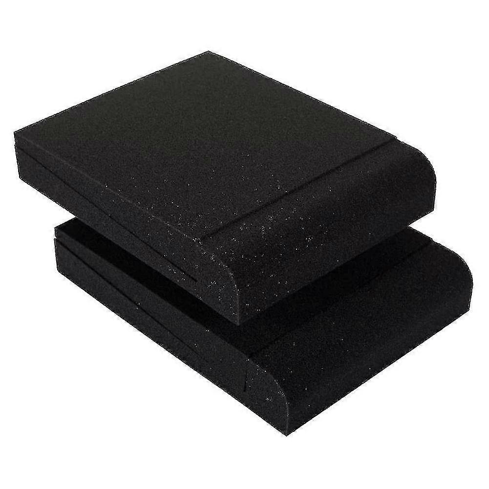 2 Pcs High Density Foam Speaker Pads - Speaker Isolation Pad, Monitor Acoustic Isolation Pads,studi