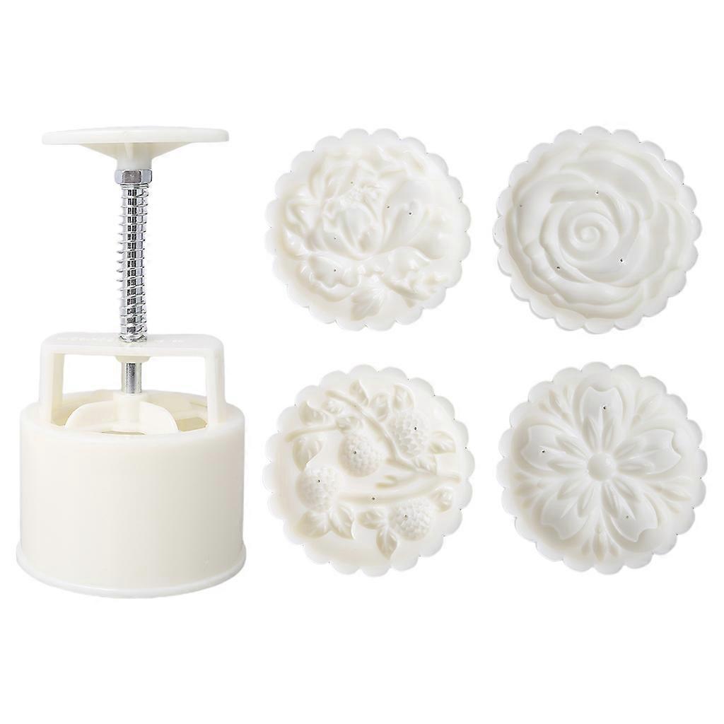 Moon Cake Mould Exquisite Pattern Style Bath Bombs Pastry Tool Kitchen Durable