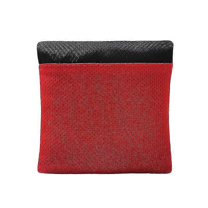 Mini Picnic Blanket, Lightweight Foldable Medium Red Unmarked No Handle