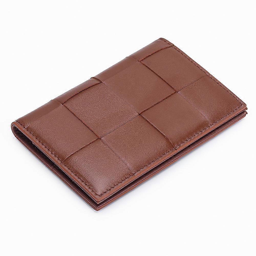 INF Luxury Sheepskin Passport Case RFID Blocking Travel Wallet