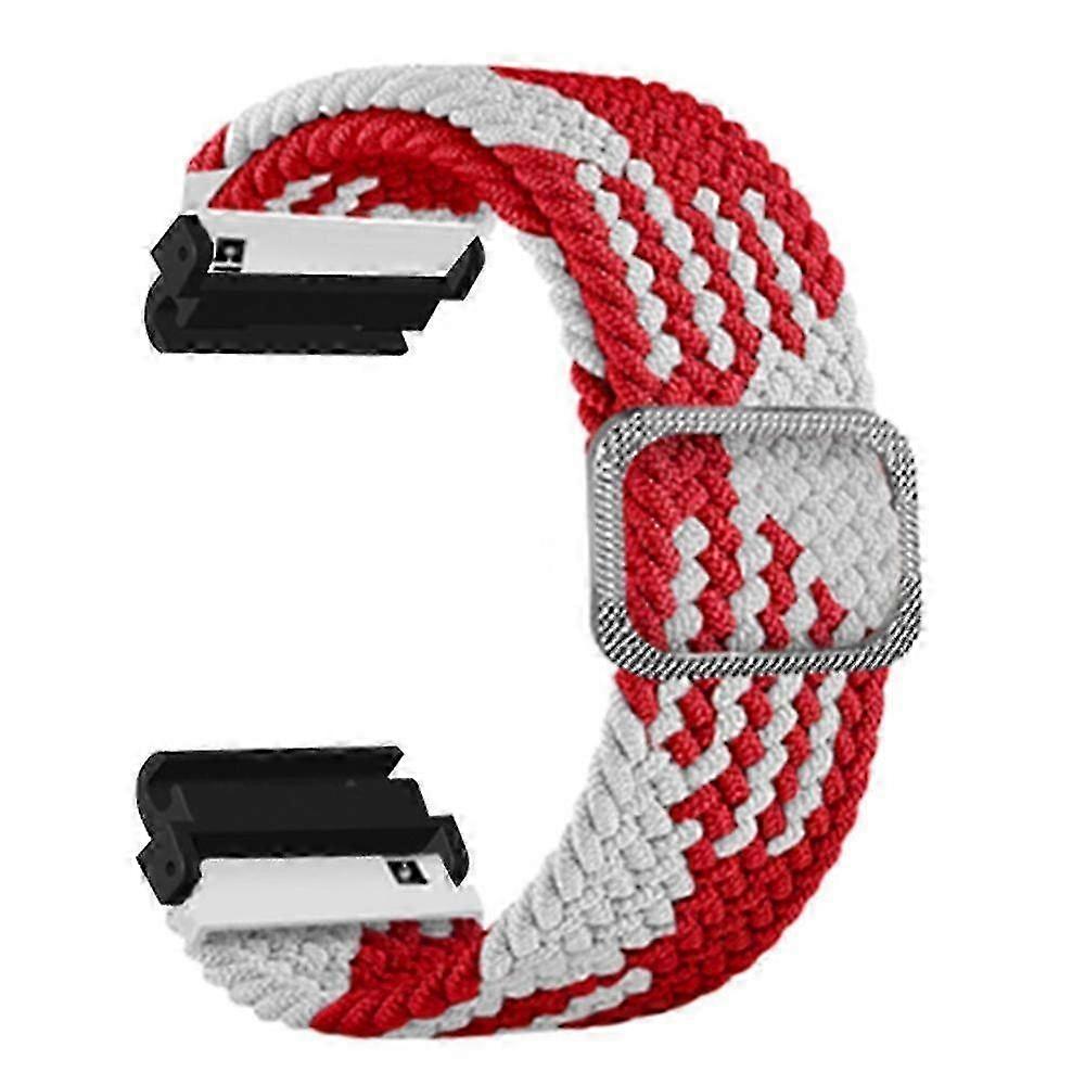 بسط نايلون ووتش حزام الرياضة معصمه ل Garmin Fenix 7S / 6S / 5S ، مع موصل كمبيوتر 20 مم JKW