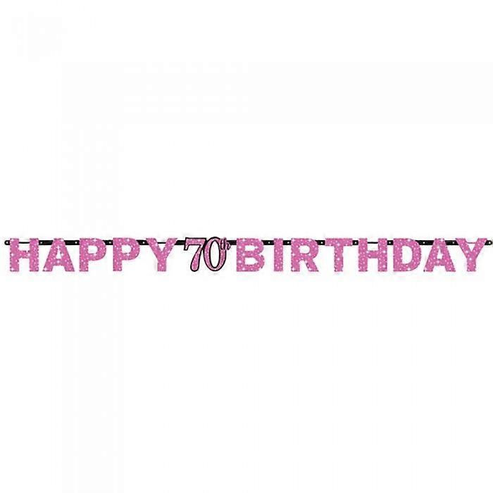 Amscan prisme glitrende feiring 70 Letter Banner