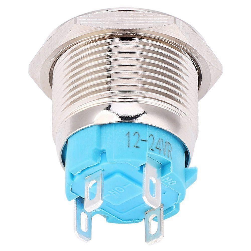 1no pushbutton switches self reset switch 4pin push button switch 2pcs 12~24VDC