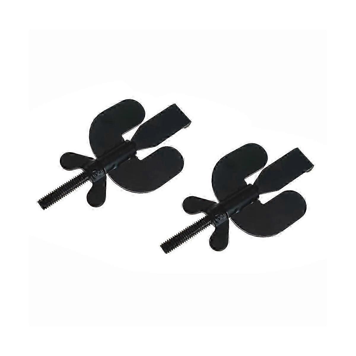 2Pcs Portable Door Lock, Home Security Door Locker Travel Lockdown Locks suitable for Additional Safety and