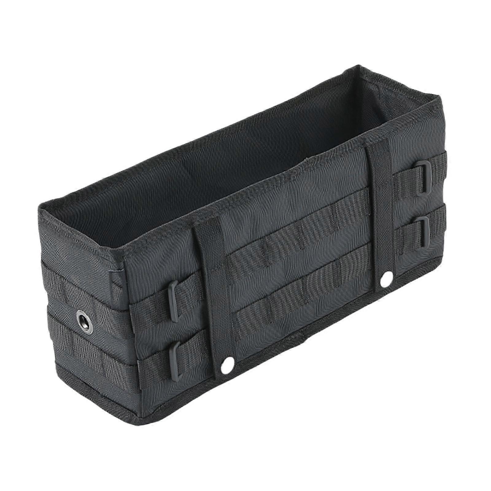 Side Storage Bag for Camping Table Foldable Outdoor Storage Box for Backyard