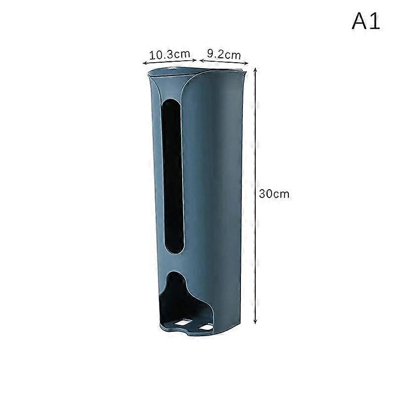 Kitchen Plastic Bag Storage Rack Wall Hanging Bathroom Garbage Bag Storage Box