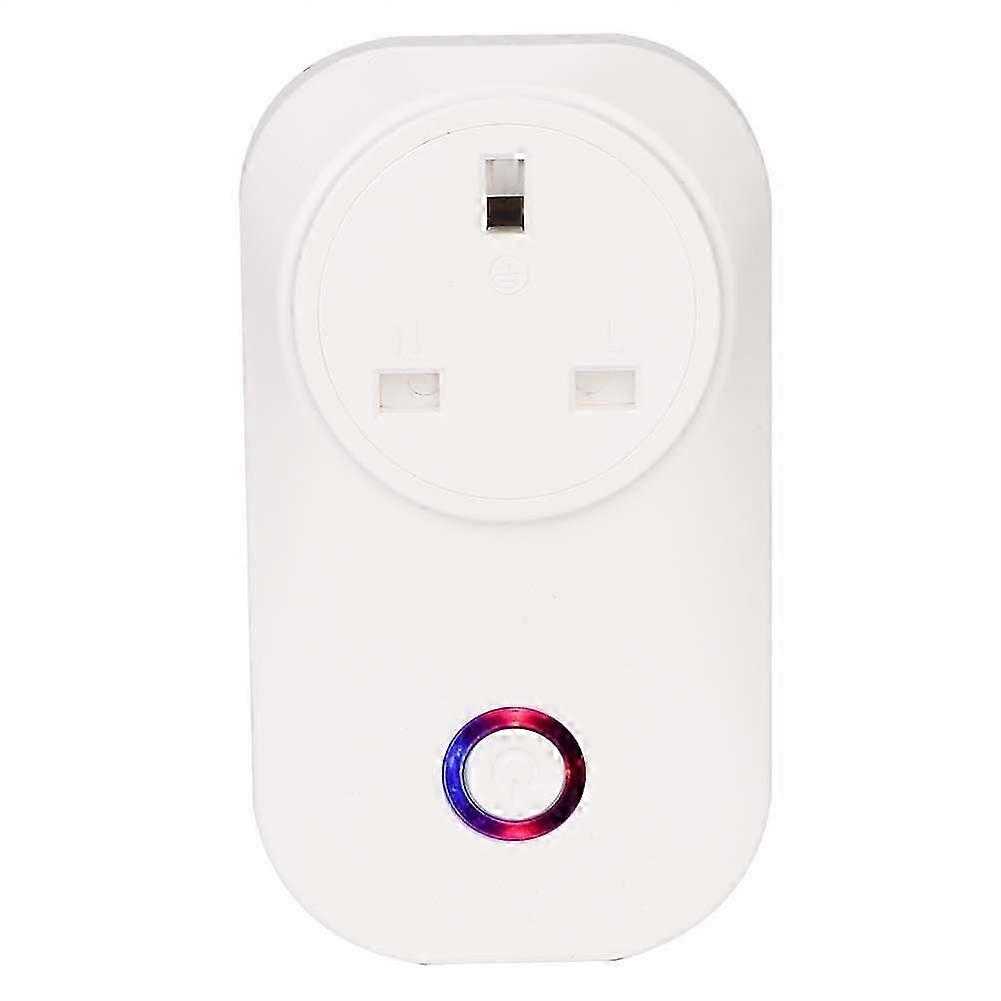 Household WiFi Smart Socket Plug Outlet Support for Voice Control (UK Plug 110-240V)