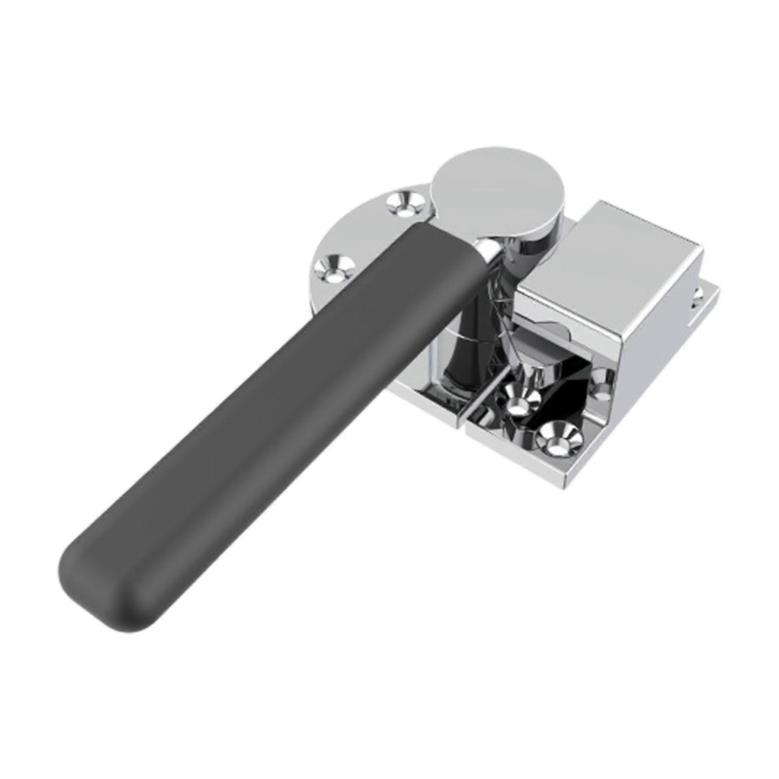 Freezing Cabinet Handle Lock Hardware Fitting Rustproof with Rubber Sleeve