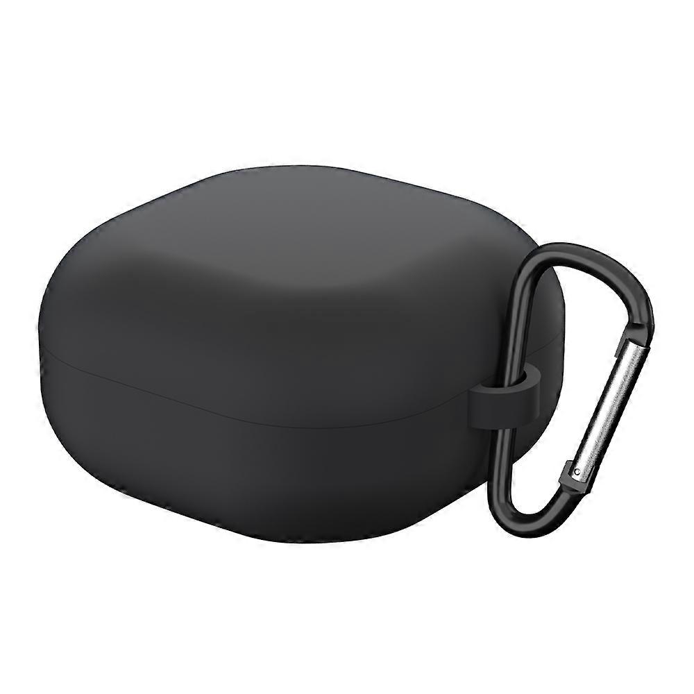 For New Samsung Galaxy Buds Live/Pro Solid Color Anti-fall Earphone Protective Case with Hook