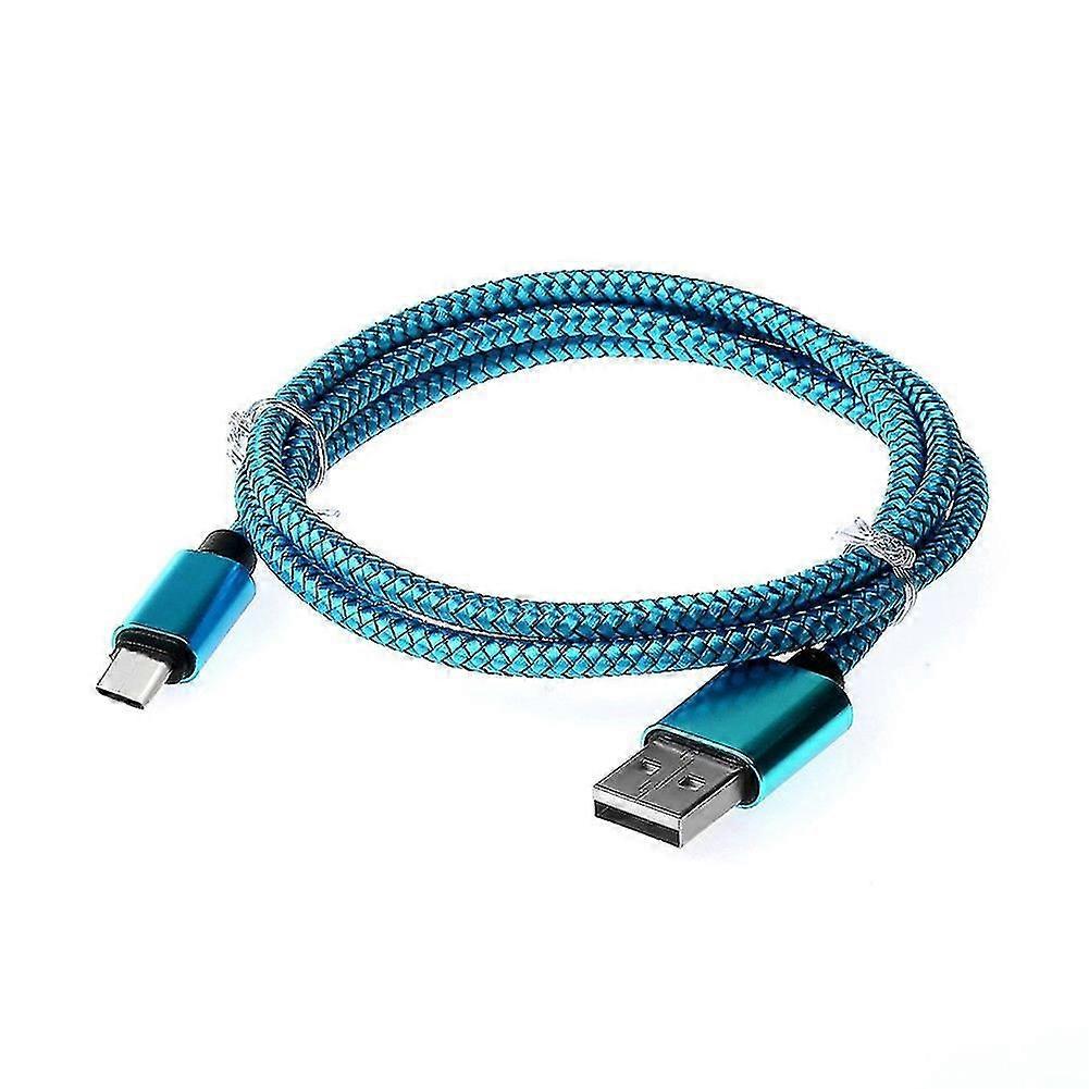 1/2/3m Nylon Braided Fast Data Charger Type C Cable for Samsung Galaxy S8 A5 A7