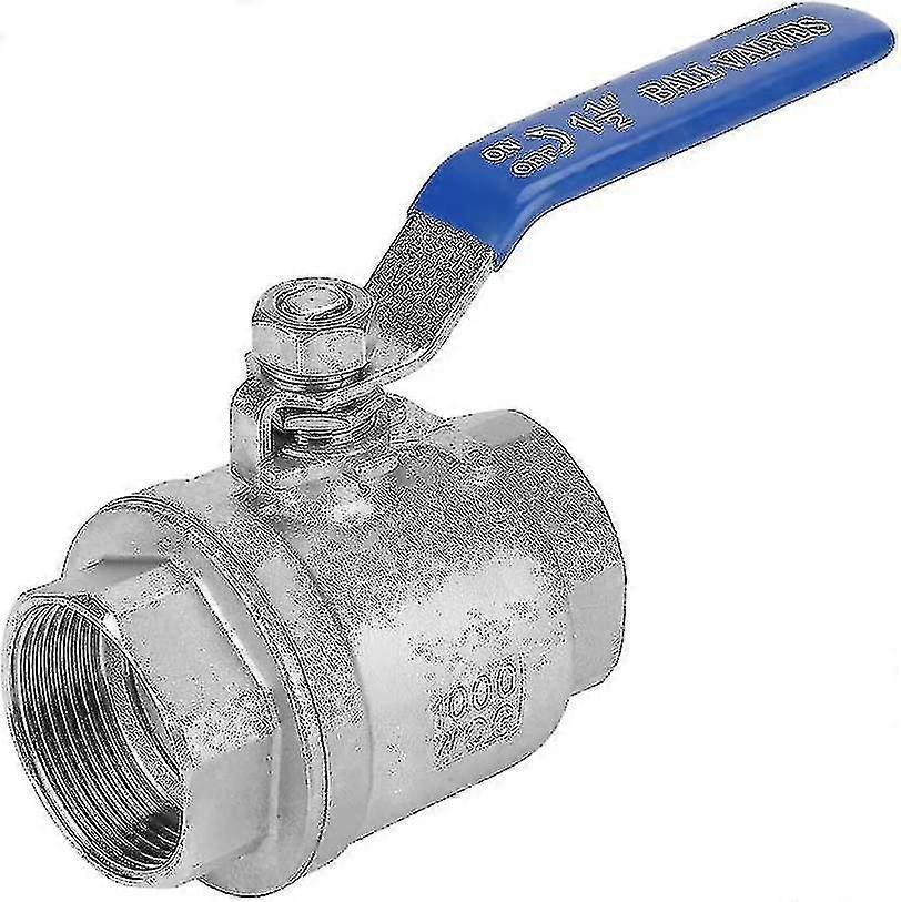 Ball Valve 1-1/2" Dn40 1000 Wog Female Thread 304 With Handle(2pc)